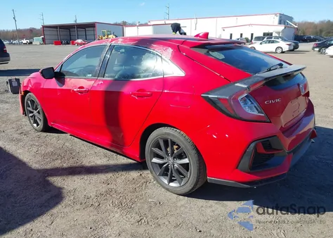 2020 Honda Civic Ex-L from USA, damaged, VIN SHHFK7H80LU411295